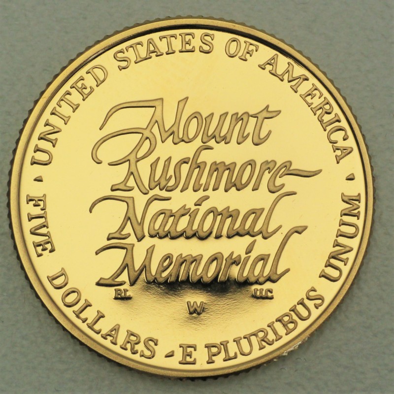 Mount rushmore gold on sale