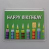 10x Motiveinleger "Happy Birthday (Kerzen)" 