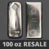 Silberbarren 100oz (Resale) 