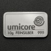 Silberbarren 10g UMICORE geprägt 