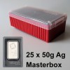 Silberbarren (25x 50g) Valcambi/Masterbox 