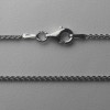 Silberkette 925er/42 cm "Zopf-Form" (Sterling) 