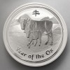 Silbermünze 10oz "Ochse" 2009 19%  Lunar II – Year of the Ox (Australien)