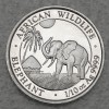 Silbermünze 1/10oz "Elefant" 2017 African Wildlife (Somalia)