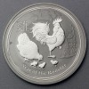 Silbermünze 1/2oz "Hahn" 2017 Lunar II – Year of the Rooster (Australien)