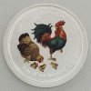 Silbermünze 1/2oz "Hahn" 2017 (koloriert) Lunar II – Year of the Rooster (Australien)