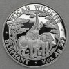 Silbermünze 1/2oz "Zambia Elefant" 2003 (PP) African Wildlife (Sambia)