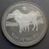 Silbermünze 1kg "Ochse" 2009 Lunar II – Year of the Ox (Australien)
