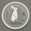 Silbermünze 1oz "Hase" 1999 Lunar I – Year of the Rabbit (Australien)