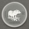 Silbermünze 1oz "Schwein" 2007 Lunar I – Year of the Pig (Australien)