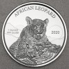Silbermünze 1oz "African Leopard" 2020 (Ghana)