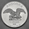 Silbermünze 1oz "Andorra Eagle" verschiedene Jahrgänge diff. (Andorra)