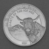Silbermünze 1oz "Auerochse" 2021 Giants of Ice Age (Ghana)
