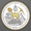 Silbermünze 1oz "Australia's First Gold Rush" 2026 (PP/vergoldet) 175th Anniversary (Australien)