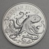 Silbermünze 1oz "Octopus 2021" Caribbean Silver (Barbados)