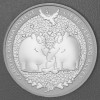 Silbermünze 1oz "Caritas Omnia Potest" 2024 Ottifanten – Rüsselfanten (Tuvalu)