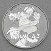 Silbermünze 1oz "Chun Li" 2022 Street Fighter 19% (Tuvalu)