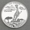 Silbermünze 1oz "Giraffe" 2019 World's Wildlife (Kongo)
