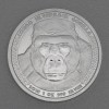 Silbermünze 1oz "Silberrücken Gorilla" 2016 (Kongo)