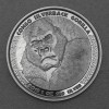 Silbermünze 1oz "Silberrücken Gorilla" 2018 (Kongo)