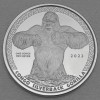 Silbermünze 1oz "Silberrücken Gorilla" 2022 (Kongo)