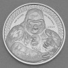 Silbermünze 1oz "Silberrücken Gorilla" 2023 (Kongo)