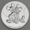 Silbermünze 1oz "Mickey & Pluto" 2020 Disney (Niue)