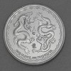 Silbermünze 1oz "Double Dragon" 2018 (Niue)