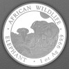 Silbermünze 1oz "Elefant" 2026 African Wildlife 19% (Somalia)