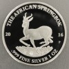 Silbermünze 1oz "Springbock" 2016 (Gabun)