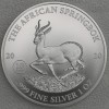 Silbermünze 1oz "Springbock" 2020 (Gabun)