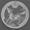Silbermünze 1oz "Hund" 2018 Lunar Ounce (Ruanda)