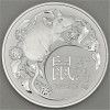 Silbermünze 1oz "Jahr der Ratte" 2020 Royal Australian Mint (Australien)