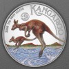 Silbermünze 1oz "Känguru" 2026 (PP/HR/koloriert) (Australien)