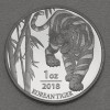 Silbermünze 1oz "Korean Tiger" 2018 (PP) 