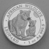 Silbermünze 1oz "Leopard" 2024 African Wildlife (Somalia)
