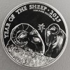 Silbermünze 1oz "Jahr des Schafs" 2015  Lunar Serie (UK)