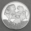 Silbermünze 1oz "Lion vs Hyenas" 2022 Apex Predators (Niue)
