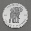Silbermünze 1oz "Mandala Elefant" 2019 (Tschad)