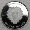 Silbermünze 1oz "Mandala Lion" 2018 (Tschad)