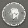 Silbermünze 1oz "Ochse" 2009 Lunar I – Year of the Ox 19% (Australien)