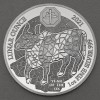 Silbermünze 1oz "Ochse" 2021 (PP) Lunar Ounce 19% (Ruanda)