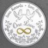 Silbermünze 1oz "One Love" 2025 (PP/koloriert) (Australien)