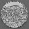 Silbermünze 1oz "Otter" 2024 Piscivore Serie (Kamerun)