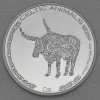 Silbermünze 1oz "Ox" 2020 Celtic Animals (Tschad)