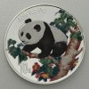 Silbermünze 1oz "Panda" 1998 (PP) (koloriert) (China)