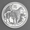 Silbermünze 1oz "Pferd" 2014 (PP) Lunar II – Year of the Horse (Australien)