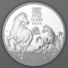 Silbermünze 1oz "Pferd" 2026 (PP) Lunar III – Year of the Horse (Australien)