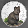 Silbermünze 1oz "Quokka" 2024 (PP/koloriert) (Australien)