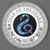 Silbermünze 1oz "Schlange" 2025 (PP) Opal Lunar – Year of the Snake (Australien)